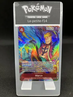 CARTE ONE PIECE FRANCAISE OP02-018 MARCO ALT/FULL ART FR PRBO1 - Image 1