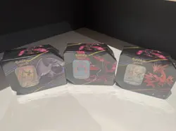 Pokemon TCG Crown Zenith Tins Moltres Articuno Zapdos Set of 3 FACTORY SEALED!! - Image 2
