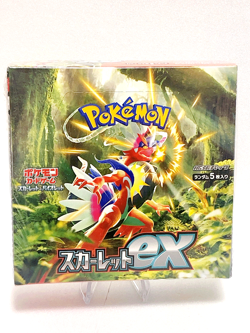 Pokemon card Scarlet & Violet Scarlet ex Booster Box sv1S Japan New With Shrink 4521329373515 - Image 1