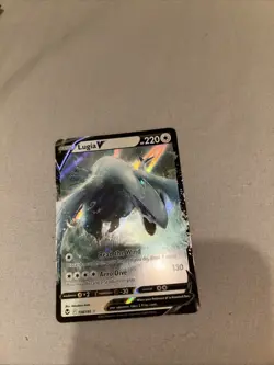 Pokemon TCG Lugia v Silver Tempest 138/195 Holo Ultra Rare NM English - Image 4