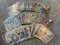Pokemon Card Lot 10 Official Cards Ultra Rare Included EX GX V MEGA + GOD PACKS! - Image 1