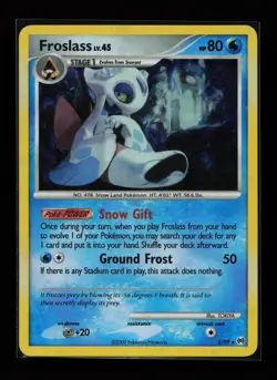 Froslass 2/99 Holo Rare Arceus Pokemon Card - Image 1