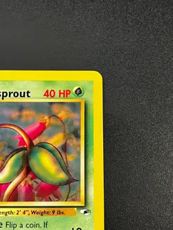 Erika's Bellsprout 75/132 - Gym Heroes Common Vintage Pokemon TCG Card LP - Image 4