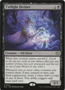 Twilight Diviner R Lorwyn Eclipsed 122 - LP MTG - Image 1