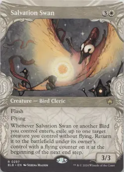 Salvation Swan (Showcase) R Bloomburrow 297 - LP MTG - Image 1