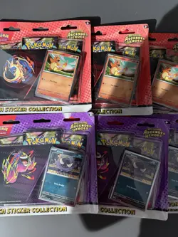Pokemon Ascended Heroes Tech Sticker Collection X8 - Image 3