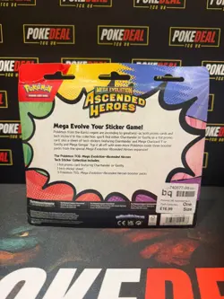 Pokemon TCG Ascended Heroes Tech Sticker Collection 3 pack (Charmander) - Image 2