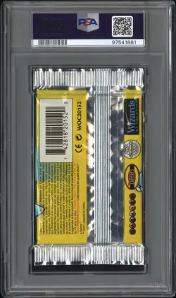 1999 Pokemon FRENCH 1st Edition Base Set Tortank-Blastoise Booster Pack PSA 10 - Image 2