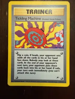 Pokemon | Gym Heroes | Tickling Machine | 119/132 | Unlimited | NM Bill - Image 1