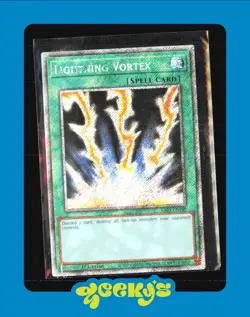 Lightning Vortex RA03-EN148 Platinum Secret Rare Yugioh 1st Edition Mint - Image 1