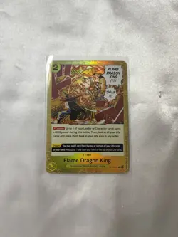 One Piece TCG Flame Dragon King ST13-017 - Image 1