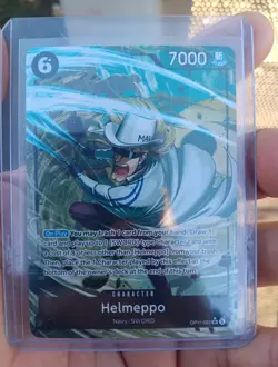 Helmeppo Alternate Art OP11-092 A Fist of Divine Speed ONE PIECE NM Holo SR Foil - Image 1