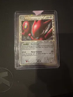 Scizor PRIME 84/90 HGSS Undaunted Ultra Rare Holo Pokemon TCG Card LP 2010 - Image 1
