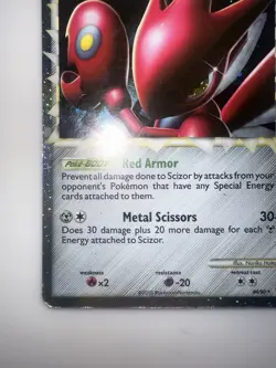 Pokemon TCG Scizor Prime 84/90 Undaunted Holo Rare MP Condition - Image 5