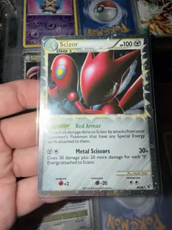 Scizor Prime 84/90 HGSS Undaunted Ultra Rare Holo Pokemon TCG Nm Near Mint - Image 1