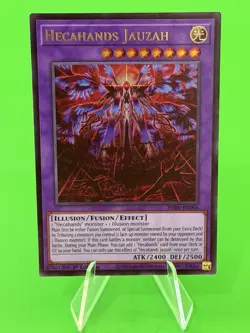 Yu-Gi-Oh Phantom Revenge Hecahands Jauzah Ultra Rare PHRE-EN006 NM!!! - Image 1