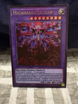 Yugioh TCG | PHRE-EN006 Hecahands Jauzah Ultra Rare 1st Edition Ultra Rare | NM - Image 1