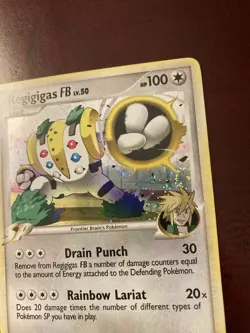 Regigigas FB LV.50 9/147 Supreme Victors Holo Rare Pokemon TCG Card NM - Image 2