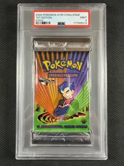 Pokemon Cards PSA 9 Mint Koga 1st Edition Gym Challenge WotC Ultra Rare - Image 1