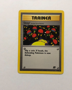 Pokemon Card Team Rocket Sleep! 79/82 Near Mint - Image 1