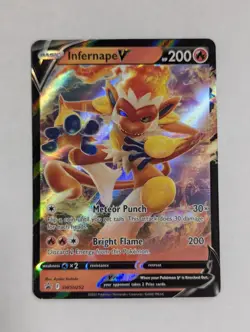 Infernape V SWSH252 SWSH: Sword & Shield Promo Cards Holo - NM - Image 1