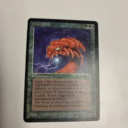MTG Powerleech Antiquities Uncommon *Played* See pics Reserved list - Image 2