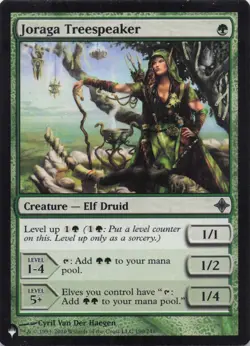 Joraga Treespeaker The List Regular Uncommon #190 NM MTG - Image 1