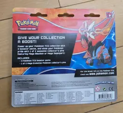 Pokemon TCG Blister 3-Pack With Mega Blaziken Pin- Released 2015-Sealed - Image 2