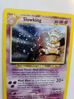 Slowking Neo Holo Pokemon Card WOTC NM - Image 3