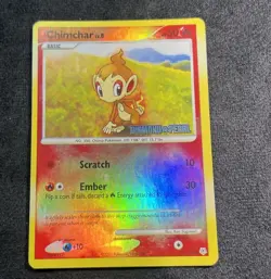 Pokemon TCG Chimchar Reverse Holo Stamped 76/130 - Diamond & Pearl - Rare 2007 - Image 1