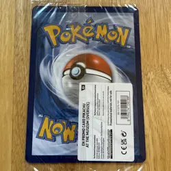 Pikachu At The Museum x Natural History London Jumbo Pokemon Card Mint sealed - Image 2