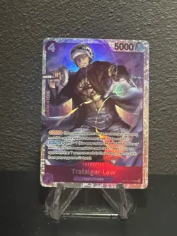 One Piece Trafalgar Law ST10-010 SR PRB-01 TCG English NM - Image 1