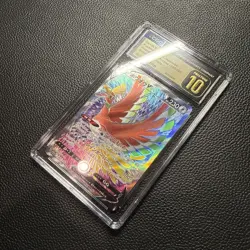 CGC PRISTINE 10 Ho-Oh V 080/068 SR Incandescent Arcana s11a Pokemon Card - Image 3