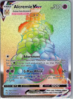 Alcremie VMAX (Secret) 073/072 Shining Fates - Pokemon Card - NM - Image 1