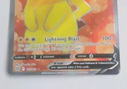 Pikachu V 157/172 Brilliant Stars NM Ultra Rare Full Art Pokemon Card - Image 3