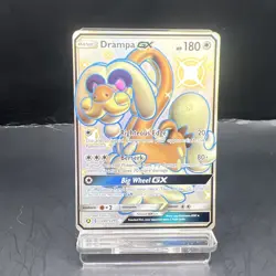 Drampa GX SV80/SV94 Pokemon Hidden Fates Holo Full Art Card - Image 1