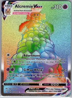 Alcremie VMAX (Secret) 073/072 Shining Fates - Pokemon Card - NM - Image 1