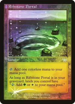 Judgment MTG FOIL Riftstone Portal Magic - Image 1