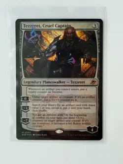 Magic the Gathering mtg Tezzeret, Cruel Captain Edge of Eternities Foil - Image 1