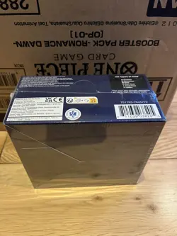 One Piece Romance Dawn OP-01 English Booster Box BLUE BOTTOM Sealed Case Fresh - Image 3
