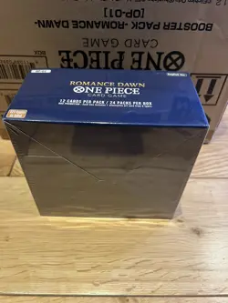 One Piece Romance Dawn OP-01 English Booster Box BLUE BOTTOM Sealed Case Fresh - Image 4