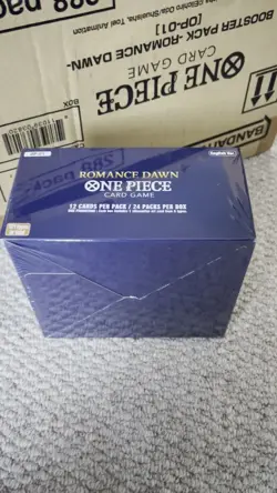 One Piece Romance Dawn OP-01 English Booster Box BLUE BOTTOM Sealed Case Fresh - Image 2