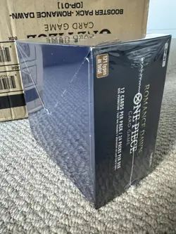 One Piece Romance Dawn OP-01 English Booster Box BLUE BOTTOM Sealed Case Fresh - Image 4