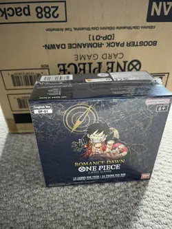 One Piece Romance Dawn OP-01 English Booster Box BLUE BOTTOM Sealed Case Fresh - Image 3