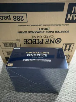 One Piece Romance Dawn OP-01 English Booster Box BLUE BOTTOM Sealed Case Fresh - Image 5