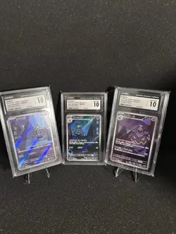 CGC 10 Gem Mint Set of Duskull Dusclops Dusknoir AR 068 069 070 Japanese Pokemon - Image 1
