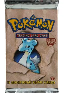 pokemon tcg fossil booster pack 1st edition unweight - Image 1