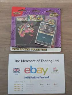 2 x Pokemon TCG Ascended Heroes Tech Sticker Collection | Gastly & Charmander🔥 - Image 4