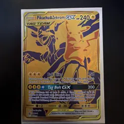 Pikachu & Zekrom GX #SM248 Sun & Moon Promo NM/Near Mint Pokemon 2021 - Image 1