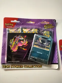 OFFERS Pokemon TCG: Ascended Heroes Packs Tech Sticker Collection Gastly - Image 2